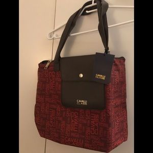 5/30% off - Just Cavalli Red Large Tote Bag | Good Condition